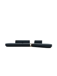 Modulares Design Sofa „Miley“ mit Beistelltisch (5-Sitzer) Chosen by Bloomingloft