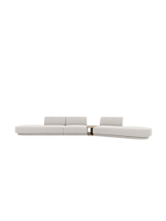 Modulares Design Sofa „Miley“ mit Beistelltisch (5-Sitzer) Chosen by Bloomingloft
