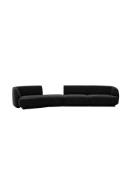 Modulares Design Sofa „Miley“ mit abgerundeter Form (6-Sitzer) Chosen by Bloomingloft