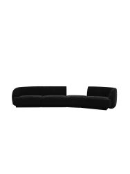 Modulares Design Sofa „Miley“ mit abgerundeter Form (6-Sitzer) Chosen by Bloomingloft