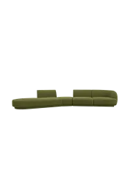 Modulares Design Sofa „Miley“ mit abgerundeter Form (7-Sitzer) Chosen by Bloomingloft