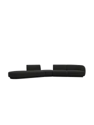 Modulares Design Sofa „Miley“ mit abgerundeter Form (7-Sitzer) Chosen by Bloomingloft