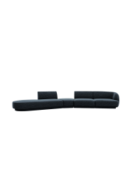 Modulares Design Sofa „Miley“ mit abgerundeter Form (7-Sitzer) Chosen by Bloomingloft