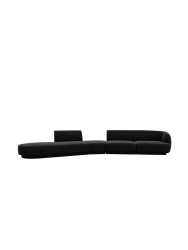 Modulares Design Sofa „Miley“ mit abgerundeter Form (7-Sitzer) Chosen by Bloomingloft