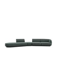 Modulares Design Sofa „Miley“ mit abgerundeter Form (7-Sitzer) Chosen by Bloomingloft