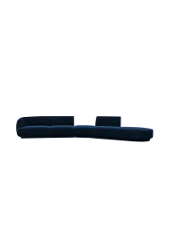 Modulares Design Sofa „Miley“ mit abgerundeter Form (7-Sitzer) Chosen by Bloomingloft