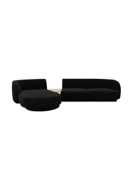 Modulares Design Ecksofa „Miley“ mit Beistelltisch (3-Sitzer) Chosen by Bloomingloft