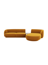Modulares Design Ecksofa „Miley“ mit Beistelltisch (3-Sitzer) Chosen by Bloomingloft