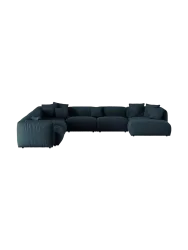 Modulares, 8-Sitzer Design Panorama-Sofa „Martina“ Micadoni