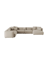 Modulares, 8-Sitzer Design Panorama-Sofa „Martina“ Micadoni