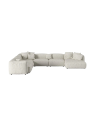 Modulares, 8-Sitzer Design Panorama-Sofa „Martina“ Micadoni