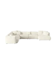 Modulares, 8-Sitzer Design Panorama-Sofa „Martina“ Micadoni