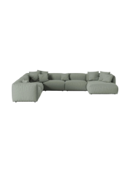 Modulares, 8-Sitzer Design Panorama-Sofa „Martina“ Micadoni