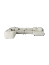 Modulares, 8-Sitzer Design Panorama-Sofa „Martina“ Micadoni