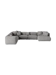 Modulares, 8-Sitzer Design Panorama-Sofa „Martina“ Micadoni