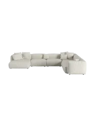 Modulares, 8-Sitzer Design Panorama-Sofa „Martina“ Micadoni
