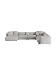 Modulares, 8-Sitzer Design Panorama-Sofa „Martina“ Micadoni