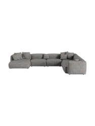Modulares, 8-Sitzer Design Panorama-Sofa „Martina“ Micadoni