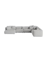 Modulares, 8-Sitzer Design Panorama-Sofa „Martina“ Micadoni