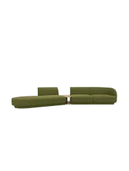 Modulares Design Sofa „Miley“ mit Beistelltisch (4-Sitzer) Chosen by Bloomingloft