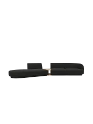 Modulares Design Sofa „Miley“ mit Beistelltisch (4-Sitzer) Chosen by Bloomingloft
