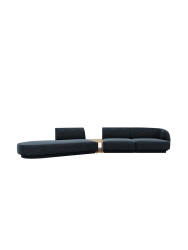 Modulares Design Sofa „Miley“ mit Beistelltisch (4-Sitzer) Chosen by Bloomingloft