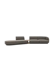 Modulares Design Sofa „Miley“ mit Beistelltisch (4-Sitzer) Chosen by Bloomingloft
