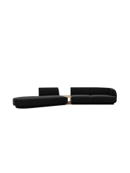 Modulares Design Sofa „Miley“ mit Beistelltisch (4-Sitzer) Chosen by Bloomingloft