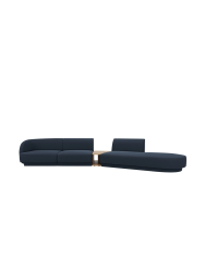 Modulares Design Sofa „Miley“ mit Beistelltisch (4-Sitzer) Chosen by Bloomingloft