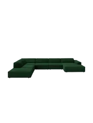 Grosses 7-Sitzer Design Panoramasofa „Jodie“ Chosen by Bloomingloft