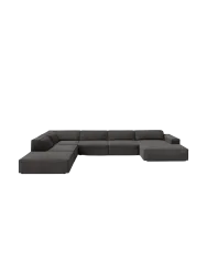 Grosses 7-Sitzer Design Panoramasofa „Jodie“ Chosen by Bloomingloft