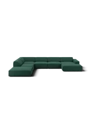Grosses 7-Sitzer Design Panoramasofa „Jodie“ Chosen by Bloomingloft