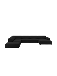 Grosses 7-Sitzer Design Panoramasofa „Jodie“ Chosen by Bloomingloft