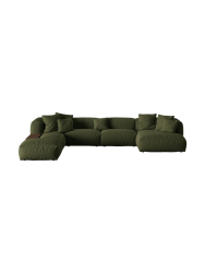 Modulares, 6-Sitzer Design Panorama-Sofa „Martina“ Micadoni