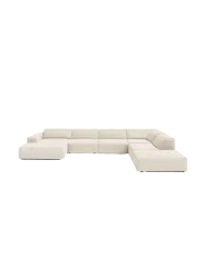 Grosses 7-Sitzer Design Panoramasofa „Jodie“ Chosen by Bloomingloft