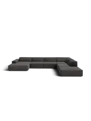 Grosses 7-Sitzer Design Panoramasofa „Jodie“ Chosen by Bloomingloft