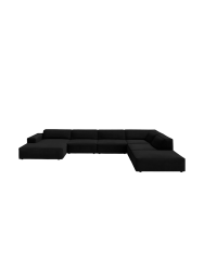 Grosses 7-Sitzer Design Panoramasofa „Jodie“ Chosen by Bloomingloft
