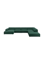 Grosses 7-Sitzer Design Panoramasofa „Jodie“ Chosen by Bloomingloft