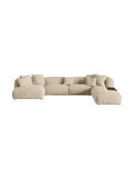 Modulares, 6-Sitzer Design Panorama-Sofa „Martina“ Micadoni