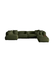 Modulares, 6-Sitzer Design Panorama-Sofa „Martina“ Micadoni