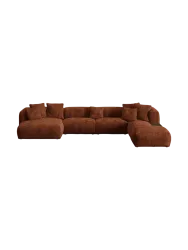 Modulares, 6-Sitzer Design Panorama-Sofa „Martina“ Micadoni