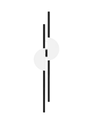 LED Design Wandlampe „Skyline“ Maytoni