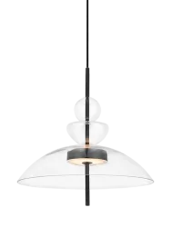 Geometrische LED Design Pendellampe „Bangkok“ Transparent Maytoni