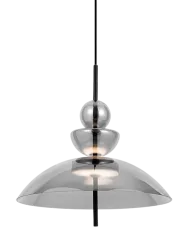 Geometrische LED Design Pendellampe „Bangkok“ Rauchglas Maytoni