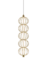 LED Design Pendellampe „Golden Cage“ Maytoni