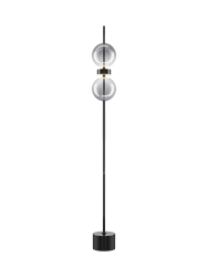 LED Design Stehlampe „Double Moon
