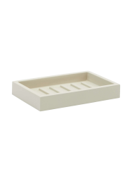 Hochwertige Design Seifenschale „Moon“ Beige Aquanova