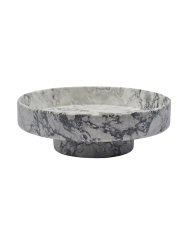 Aquanova - Tablett rund, 30X10CM, Grau