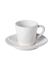 Handgefertigte Espressotasse „Nova“ mit Untersetzer Costa Nova