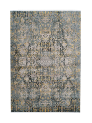Teppich Orsay Grau/Silber Kunststoff 230 cm 160 cm - Material: Acryl - Teppich